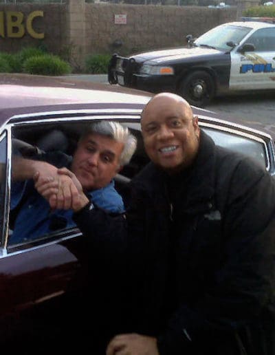 Tony meets with Jay Leno of the Tonight Show March 8, 2010