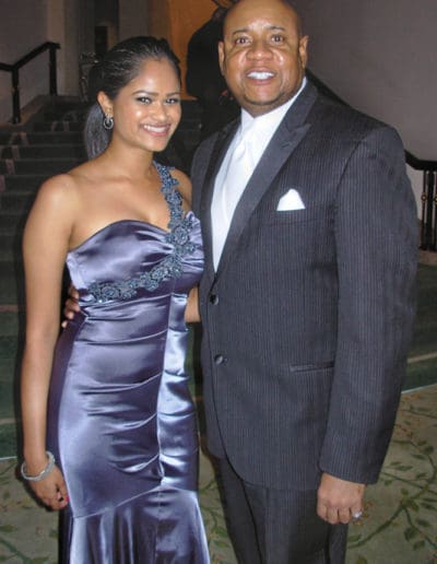 Faizah Karimi and Tony