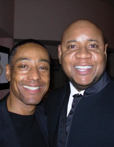 Giancarlo Esposito and Tony