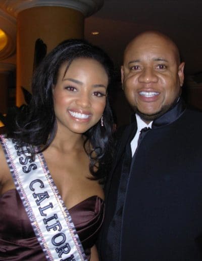 Meagan Yvonne Tandy Miss California USA 2006, and Tony