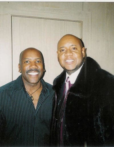 Tony with Nathan East Bass