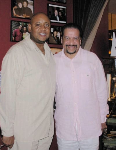 Aug 8th "Tony and Richard Smallwood dine at B. Smith's Restaurant in Washington, D.C."